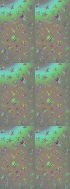 Ev dekoru. Fantezi çiçekli eskiz deseni, doğal duvar kağıdı, çiçek desenli kıvrım çizimi. Paisley el çizimi elementler.