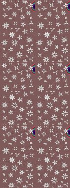 Anti-stres için soyut örnek sayfası. Raster illüstrasyonu. Kahverengi ve nötr renklerde.