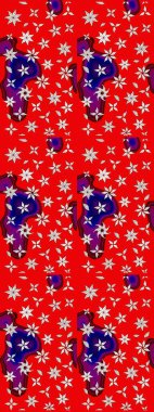 Raster. Zarif, parlak ve eskiz kırmızı ve nötr çiçek desenli tasarım. Sabıka baskıları, bebek kıyafetleri, duvar kâğıtları, paket kutuları vb..