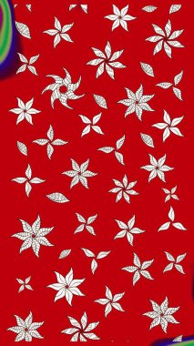 Paketleme, tekstil, duvar kâğıdı için çiçek eskizi. Raster 'ın taze dokusu. Yumuşak pamuk tasarımı. Klasik çiçek desenli. Yumuşak kiremit.