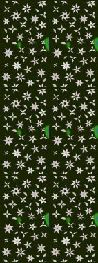 Küçük gri çiçekli oldukça eski bir besin torbası deseni. Millefleur 'lar. Tekstil, kumaş, kapaklar, duvar kağıtları, baskı, paket, koleksiyon defteri, örgü, dekupaj için çiçek arkaplanı..