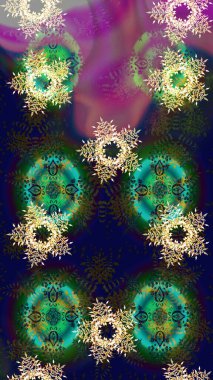 Son moda kar taneleri ve elementler onun kartlarını gösteriyor. Muhteşem tasarım posteri, kapak tasarımı, gri, yeşil ve mor renkli kart tasarımı. Kar taneleri tasarımı. Retro biçim dokusu, soyut kış elementleri.