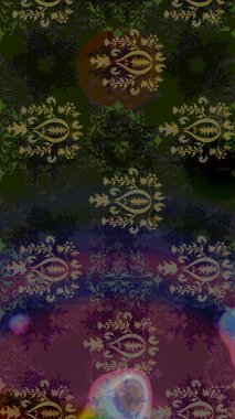 Raster düz çiçek çizim deseni. Hediye ambalaj kağıdı, tebrik kartları, posterler ve pankart tasarımı. Gri renkli çiçekler.