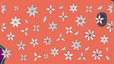 Raster illüstrasyonu. Küçük çiçekteki sevimli çiçek deseni. Tony 'nin kumaş kalıbını çiz. Modaya uygun kumaş deseni.