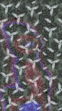 Ev dekoru. Fantezi çiçekli eskiz deseni, doğal duvar kağıdı, çiçek desenli kıvrım çizimi. Paisley el çizimi elementler.