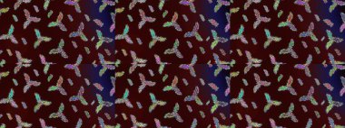 Kar tanesi arka plan. Raster Noel renkli arka plan ile düşen kar tanesi. Raster illüstrasyon.