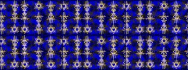 Mavi, gri ve kahverengi kar tanelerinin olduğu Noel kartı mavi, gri ve kahverengi renklerde. Kış kartı Mutlu Noeller, Yeni Yıl ve Mutlu Tatil Raster çizimleri. Kar taneleri arkaplanı.