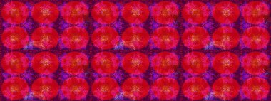 Raster illüstrasyonu. Renkli arka planda izole edilmiş kar tanelerinin düz tasarımı. Kar taneleri arka planda. Kar tanesi süsleme deseni. Kar taneleri deseni.