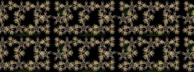 Kar taneleri deseni. Kar tanesi rengarenk desen. Soyut kar taneleri arkaplanda izole edilmiş düz dizayn. Raster illüstrasyonu. Raster kar taneleri arkaplanı.