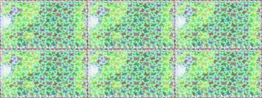 Raster illüstrasyonu. Kumaş, Tekstil, Baskı ve Davetiye için arka plan. Mavi ve yeşil arka planda kelebek olan kusursuz desen.