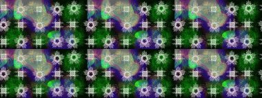 Sketch floral pattern. Sketch raster background. Wallpaper baroque, damask. Graphic modern sketch pattern on green, blue and gray colors.