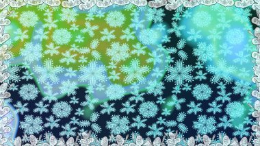 Renkli Bahar Temalı Kusursuz Arkaplan. Güzel kumaş deseni. Düz Çiçek Elementleri Tasarımı. Kusursuz çiçek deseni. Asya tekstil tarzında. Raster illüstrasyonu.