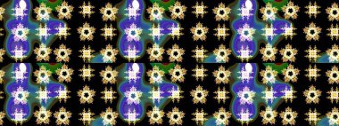 Güzel soyut kar tanesi raster tasarımı. Yeni yıl kar tanesi. Düz kar karalama ikonları, kar taneleri silueti siyah, yeşil ve mavi renkler Noel afişi için, kartlar.