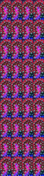 Raster suluboya çiçek deseni, narin çiçekler, kırmızı ve mavi çiçekler, tebrik kartı şablonu. Güzel kumaş deseni.