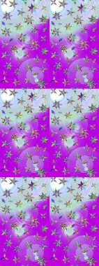 Mor ve nötr renklerde çiçekler. Çiçekli eskiz çizimi. Düz Çiçek Elementleri Tasarımı. Renkli Yaz Teması çizim şablonu.