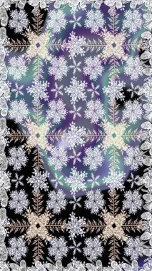 Kusursuz çiçek deseni duvar kâğıdı olarak kullanılabilir. Tarafsız renklerde çiçekler. Raster illüstrasyonu.