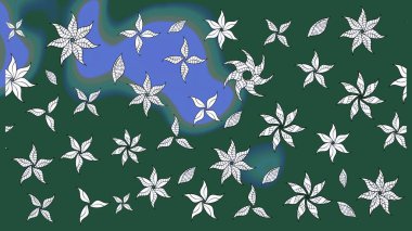 Moda baskıları için zarif bir şablon. Küçük renkli çiçekler. Küçük çiçekte güzel bir desen. Motley illüstrasyonu. Çiçekli bahar çiçekleri.