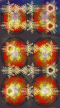 Kar tanesi arka plan. Raster Noel renkli arka plan ile düşen kar tanesi. Raster illüstrasyon.