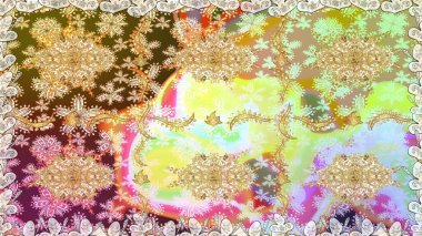 Kış kar dokusu duvar kağıdı. Tarafsız renklerde altın kar taneleri. Noel altın kar tanesi kusursuz desen. Sembol tatili, yeni yıl kutlaması, altın desenler..