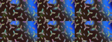 Meteoroloji buz koleksiyonu. Raster. Xmas Frost kar taneleri izole edilmiş siluet sembolü. Kış Noel 'inde kar bembeyaz kristal element. Kar Tanesi raster simgesi arkaplan kahverengi, mavi ve gri.