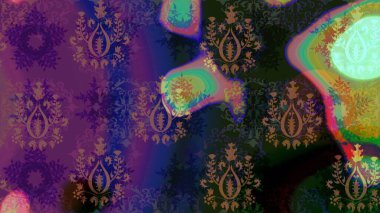 Çizim çiçek deseni duvar kağıdı, web sitesi arka planı, ambalaj kağıdı, davetiye, broşür, afiş veya web sitesi için kullanılabilir. Karalama elementleri. El çizimi Raster illüstrasyonu.