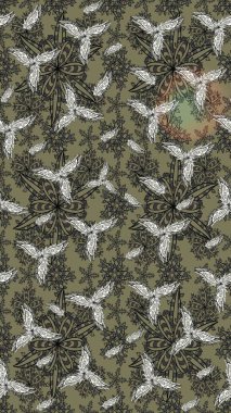 Düz Çiçek Elementleri Tasarımı. Renkli Bahar Teması eskiz kalıbı. Çiçekli eskiz arkaplanı. Çocuk stili.