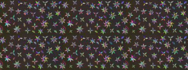 Raster illüstrasyonu. Flower eskiz arka planı. Şatafatlı bahar bahçesi dokusu. Çiçek deseni.