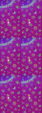 Raster 'ın taze dokusu. Klasik çiçek desenli. Yumuşak fayans. Yumuşak pamuk tasarımı. Paketleme, tekstil, duvar kağıdı için çiçek arkaplanı.