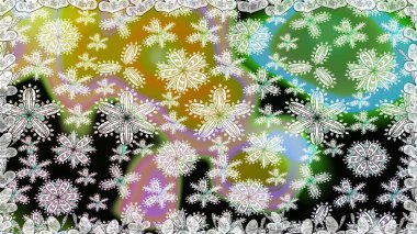 Çiçek deseni duvar kağıdı, desen dolguları ve web sayfası arka planı için kullanılabilir. Süslü, dikişsiz, soyut çiçeklerle süslenmiş. Şekillendirilmiş çiçeklerle kusursuz desen.