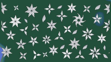 Güzel kumaş deseni. Raster illüstrasyonu. Bahar çiçekli güzel bir çiçek deseni..