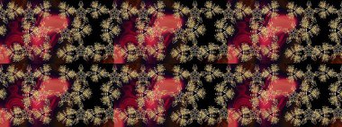 Renkli elementlerle Raster ilginç desen.