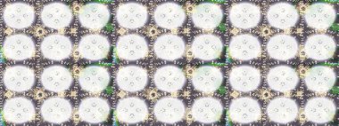 Christmas pattern with snowflakes abstract background. Neutral, gray and beige colors. Holiday design for Christmas and New Year fashion prints. Raster illustration.
