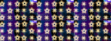 Raster illüstrasyonu. Kar taneleri arka planda. Kar tanesi süsleme deseni. Kar taneleri deseni. Renkli arkaplanda izole edilmiş kar tanelerinin düz tasarımı.