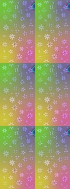 Çiçek arkaplan. Çizim raster deseni. Güzel kumaş deseni.