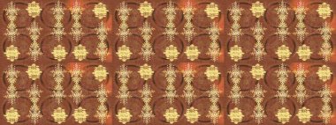 Renkli elementlerle Raster ilginç desen.