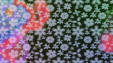 Ağaç dallı bahar çiçekleri ile desen, çiçek silueti ile gri renkler. Raster deseni.