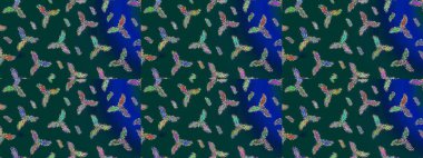 Kış soyut geçmişi. Raster Noel soyut renkli arka plan ve tatlı kar tanesi. Kar taneli Noel arkaplanı. Raster illüstrasyonu.