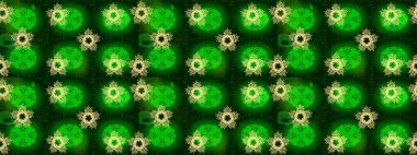 Kabile sanatı boho baskısı, klasik çiçek arkaplanı. Soyut etnik raster kusursuz desen. Arkaplan dokusu, duvar kağıdı, çiçek teması mavi, sarı ve yeşil renkler.