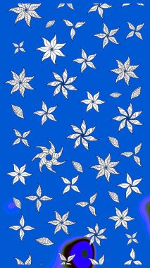 Dekorasyon ve tasarım için güzel bir desen. Çiçeğin suluboya çizimlerinin mükemmel deseni. Eski model. Raster illüstrasyonu. Moda baskısı. Suluboya çizim deseni.