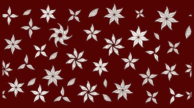 Raster deseni. Küçük çiçekte güzel bir çiçek deseni var. Çiçekli çiçek deseni, suluboya..