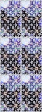 Raster deseni. Tarafsız renklerde. Küçük çiçekteki sevimli çiçek deseni. Raster illüstrasyonu. Soyut çiçek pürüzsüz desen arkaplanı.