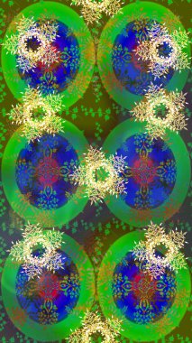 Kar tanesi arka planı. Raster illüstrasyonu. Raster Noel soyut renkli arkaplan ve düşen kar tanesi.