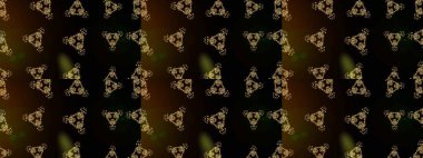 Raster illüstrasyonu. Çizim çiçek deseni duvar kâğıdı olarak kullanılabilir. Siyah, kahverengi ve gri renkte çiçekler.