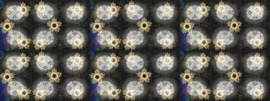 Noel için tatil tasarımı, yeni yıl moda baskıları. Gri, nötr ve kahverengi kar taneleri. Raster illüstrasyonu. Güzel tasarım. Kar tanelerinin soyut arkaplanlı Noel arkaplanı.