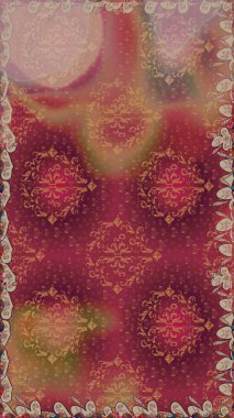 Yumuşak fayans. Sarma, tekstil ve duvar kâğıdı için kusursuz çiçek arkaplanı. Raster 'ın taze dokusu. Yumuşak pamuk tasarımı. Klasik çiçek deseni.