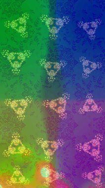 Raster illüstrasyonu. Raster Noel soyut renkli arka plan ve tatlı kar tanesi. Kar taneli altın renkler.