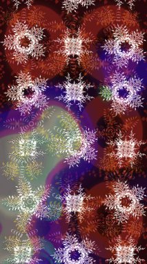 Klasik klasik klasik arka plan. Klasik Raster Brown, nötr, kırmızı ve altın desenli çizim. Geleneksel oryantasyon süsü.