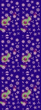 Güzel kumaş deseni. Raster suluboya deseni, narin çiçekler, mavi çiçekler, tebrik kartı şablonu..