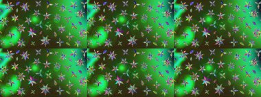 Küçük çiçekte güzel bir desen. Çiçekli bahar çiçekleri. Robot resim. Moda baskıları için zarif bir şablon. Küçük renkli çiçekler. Motley illüstrasyonu.