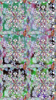 Çiçek arkaplan. Güzel kumaş deseni. Kusursuz raster deseni.